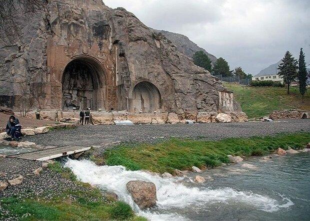 خطر تخریب طاقبستان و تکیه معاون الملک بر اثر سیل، آنالیز راهکارها