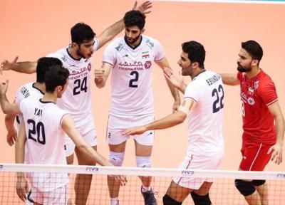 والیبال انتخابی المپیک، حریفان ایران تعیین شدند