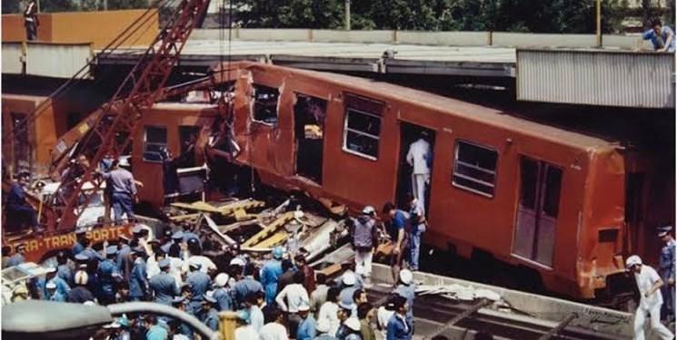 فیلم، دستکم یک کشته و ده ها زخمی در اثر برخورد دو قطار در پایتخت مکزیک
