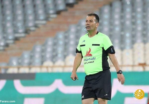 اضافه وزن عجیب داور دیدار پرسپولیس ، مس اضافه وزن عجیب داور ملاقات پرسپولیس ، مس